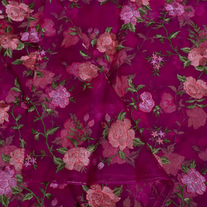 Malty embroidery fabric lace fabric net fabric organza fabric embroidery abaya fabric embroidered kaftan fabric wholesale export - Product Image 3