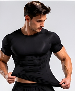Camiseta Deportiva de Manga Corta de Alto Rendimiento, Tejido Elástico Transpirable para Gimnasio, Fitness, Running y Actividades al Aire Libre - Product Image 4