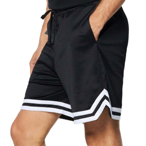 Shorts de surf décontractés pour hommes, séchage rapide, anti-plis, en maille, taille élastique, taille personnalisée 6XL, motif uni, écologiques et respirants - Product Image 3