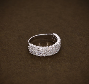 Anillo de Compromiso de Plata de Ley 925 con Diamantes Vintage, Certificado por IGI, Regalo de Aniversario de Bodas, Joyería - Product Image 2