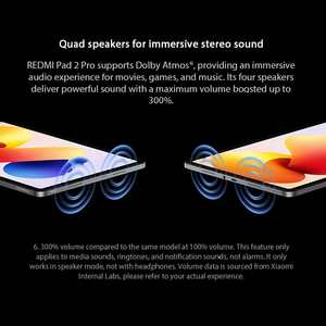 Tablet <span class=keywords><strong>Redmi</strong></span> <span class=keywords><strong>Pad</strong></span> 2 Pro en Stock, Versión Global, Pantalla de 12.1 Pulgadas y 2.5K, Octa Core, Carga Rápida de 33W, Snapdragon 7s Gen 4, 12000mAh, Wifi 6 - Product Image 6