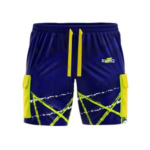 Pantalones Cortos Cargo para Hombre, Nuevo Modelo, Tela de Lona, Algodón y Poliéster, Cintura Elástica, Antiarrugas, Transpirables, de Secado Rápido, para Verano - Product Image 1