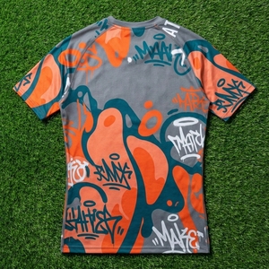 T-shirt de compression à manches courtes pour homme, style Bape, vêtements de sport, fitness, athlétisme - Product Image 6