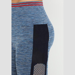 Leggings de yoga pour femmes, écologiques, respirants, solides, taille haute, avec cordon de serrage, en cristal, grande taille, design confortable - Product Image 4