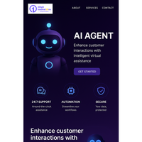 2digitinnovations Sistema de Agente Autónomo con IA - Solución de Marca Blanca Totalmente Personalizable y Multi-OS para Tareas de Soporte de Ventas