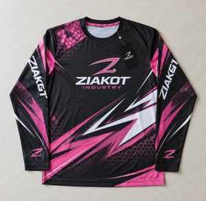 เสื้อยืด ZIAKOT ดีไซน์ใหม่สำหรับผู้ชาย สีเขียวอมฟ้า-ดำ-ขาว รุ่นเพอร์ฟอร์แมนซ์ - Product Image 4
