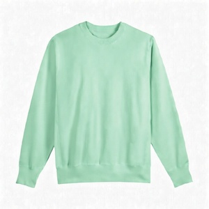 Sweat-shirts basiques vierges pour hommes, à manches longues, couleur unie, chauds et épais, doublés polaire, avec logo personnalisé, 480 g/m², vente en gros fabricant - Product Image 4