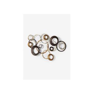 Art mural en métal design pour la décoration intérieure de luxe, créant un impact visuel haut de gamme grâce à la fabrication artisanale en métal. - Product Image 3