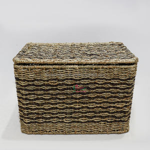 Artex Dong Thap Handmade <b>Seagrass</b> <b>Basket</b> Traditional Vietnamese Home Decor and <b>Storage</b> <b>Basket</b> - Product Image 5
