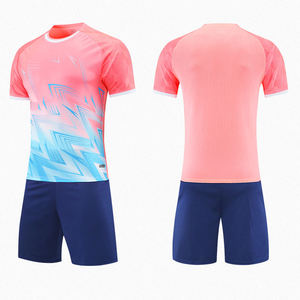 Conjunto de Uniforme de Fútbol Personalizado por Sublimación, Camiseta y Pantalones Cortos para Equipo, Ropa Deportiva Profesional, Ropa de Entrenamiento, Ropa Atlética - Product Image 6