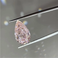 Diamant de laboratoire de qualité supérieure 1,50 carat, taille poire, percé au laser, pureté VS1, certifié IGI, très bonne taille, diamant non monté