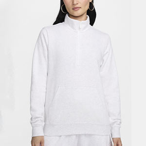 Chaqueta de Forro Polar Reversible para Mujer, Otoño/Invierno, de Algodón, Sólida, Acolchada, Ecológica, Impermeable, con Media Cremallera - Product Image 4