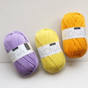 ไหมพรมอะคริลิกคอตตอนไนลอน KONA สำหรับถักโครเชต์และถักมือ น้ำหนัก 65 กรัม ชุดไหมพรมถักโครเชต์ - Product Image 6