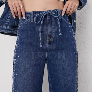 High Quality Women Rhinestone <b>Pant</b> Latest Design Women Rhinestone <b>Pant</b> Breathable Lightweight Women Rhinestone <b>Pant</b> - Product Image 6