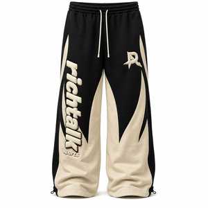 Factory Direct Sale <b>Men</b> Casual Mid Waist Plus Size Breathable Quick Dry Lightweight Workout <b>Baggy</b> <b>Trouser</b> Polyester/Cotton - Product Image 1