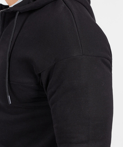 2026 Slim Fit <b>Men</b> Jogging Training Tracksuit 100%Combed Cotton Fleece High Zipper Fitness Streetwear Winter Rhinestone Tracksuit - Product Image 5