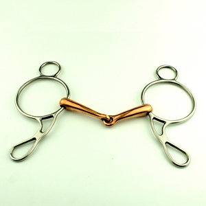 Bocados de acero inoxidable de alta calidad, personalizados y de color, para montar a caballo, con anillas sueltas, disponibles para caballos de todas las edades. - Product Image 3
