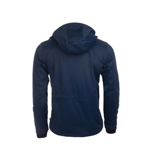 Veste à capuche pour homme en softshell respirant, taille plus, imperméable, coupe-vent, fermeture éclair, coupe régulière, vêtements d'extérieur - Product Image 1
