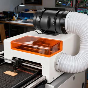 Ventilatore Inline Silenzioso da 8 Pollici con Motore AC, 720 CFM, per Ventilazione ed Estrazione Aria in Tende da Coltivazione e Impianti Idroponici, Potenziatore di Riscaldamento e Raffreddamento - Product Image 5