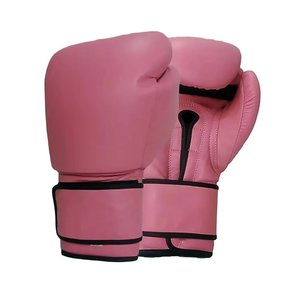 Gants de boxe de qualité supérieure en cuir de vachette à 10 % de teneur en cuir, avec rembourrage en latex multicouche et sangle à boucle pour la boxe, le kickboxing et le MMA - Product Image 1