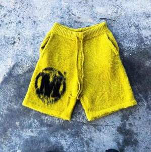 Shorts de Mezclilla Tejida de Cintura Media, Ecológicos e Impermeables con Estampado por Transferencia de Calor 08, Ropa Casual de Invierno - Product Image 6