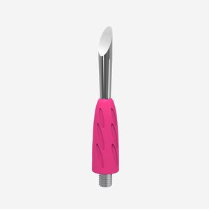 Pousse-cuticules biseautés UNIQ-12 STALEKS Pro, outils de retrait de vernis gel acrylique, manche en silicone souple, pour manucure - Product Image 1