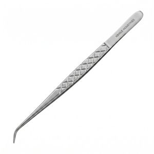 Pinces dentaires courbées courtes à profil bas en acier inoxydable, pour alignement, pinces à coton, instruments opératoires - Product Image 3