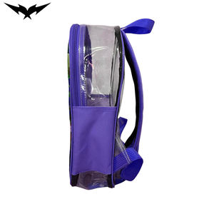 Sac à dos transparent personnalisé de haute qualité sangle étanche pour l'école avec sac transparent de forme carrée pour le sport usage quotidien à l'école - Product Image 2
