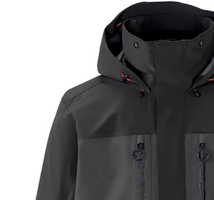 Chaqueta Impermeable Transpirable con Capucha para Deportes al Aire Libre, 100% Nailon con Logotipo Frontal - Product Image 5