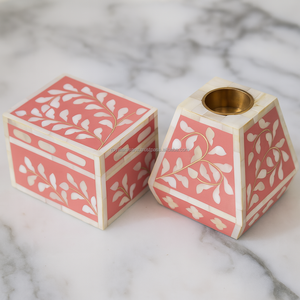 Bone Inlay Incense Burner & Bakhoor Burner With Storage Box Ramadan & <b>Eid</b> <b>Gift</b> Giveaways <b>for</b> Family And <b>Friends</b> - Product Image 2