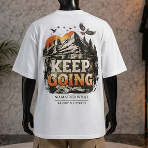 Nouveaux T-shirts pour hommes en tissu respirant, 100% coton, grande taille, faible MOQ, décontractés pour l'été - Product Image 6