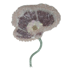 Motif de broderie de feuilles de luxe fait main pour la mode féminine - Product Image 4