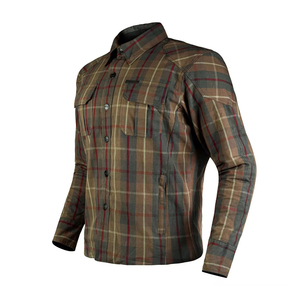 Chemises en flanelle classiques pour motards, sur mesure, ajustables, nouvelle collection, vêtements de moto pour hommes - Product Image 3