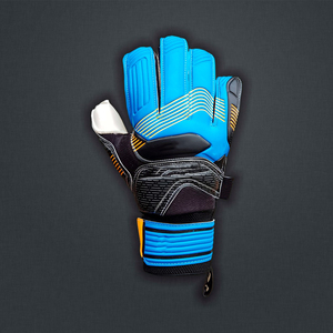 Guantes de Portero de Fútbol, de Cuero, Completos, Transpirables, Antideslizantes, con Correa Ajustable para la Muñeca y Cierre de Gancho y Bucle - Product Image 4