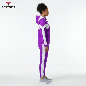 Conjunto Deportivo de 2 Piezas para Mujer, Estilo Jogging, Corte Ajustado, Informal, para Invierno, Muy Popular - Product Image 6