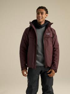 Unisex Premium Quality <b>Waterproof</b> Hooded <b>Jacket</b> Burgundy Zip Front Winter Outdoor Coat Customized Color 100% Nylon - Product Image 5