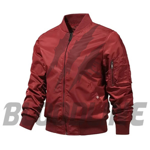 Veste bomber camouflage à manches longues pour homme, coupe-vent, vêtements de sport d'extérieur, toutes saisons, matière polyester - Product Image 6