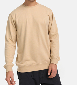 Sudadera de Hombre con Logotipo Personalizado Serigrafiado, 100% Algodón, Felpa, Hombros Caídos, Transpirable, Felpa Francesa, para Invierno - Product Image 1
