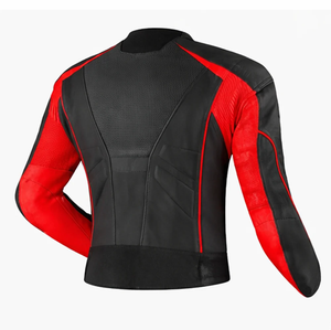 Chaqueta de Motociclismo Inferno Pulse GSX de Cuero, Impermeable, de Secado Rápido, con Protección CE Nivel 2, para Pista y Carreras, con Protección Speed Hump - Product Image 2