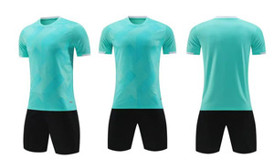 Uniforme de Fútbol Personalizado de Alta Calidad con Nombre de Equipo Sublimado, OEM, 100% Poliéster, Transpirable, Absorbe la Humedad, Secado Rápido - Product Image 5
