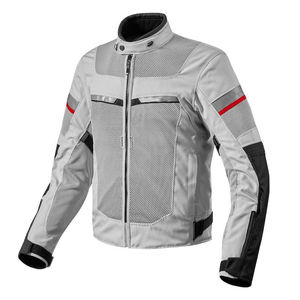 Chaqueta de Protección para Motociclistas al por Mayor OEM, Impermeable, Cortavientos, Transpirable, de Poliéster y Algodón para Verano e Invierno - Product Image 2