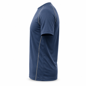 <b>Men</b> Quick Dry Compression <b>T</b>-<b>Shirt</b> Breathable Eco-Friendly Mesh Sports Jersey Crew Neck Athletic Training Short Sleeve 100% - Product Image 2