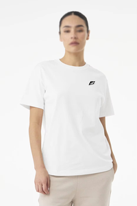 Camiseta Oversize Blanca Personalizada con Hombros Caídos, Venta al por Mayor, Unisex, de Algodón Pesado, Cuello Redondo, Ajuste Holgado, para Hombre - Product Image 2