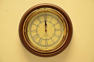 Wooden <b>Wall</b> <b>Clock</b> for Home <b>Decor</b> Silent Non Ticking <b>Decorative</b> <b>Wall</b> <b>Clock</b> for Living Room Bedroom Office Kitchen - Product Image 2