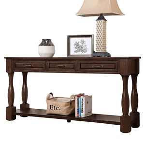 Mango Wood <b>Console</b> <b>Table</b> with Drawers | Handcrafted Navy <b>Blue</b> Storage Furniture Wholesale - Product Image 3