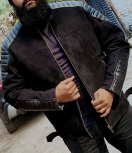 Premium Genuine <b>Leather</b> Biker <b>Jacket</b> – Vintage <b>Brown</b> Quilted Motorcycle <b>Jacket</b> for Men - Product Image 1