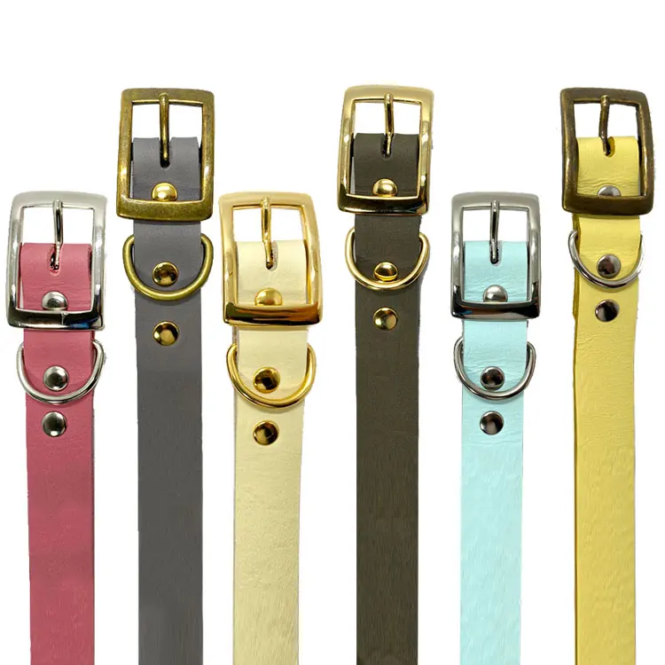 Duurzame En Comfortabele Lederen Halsband Voor Honden En Katten Op Maat Gemaakte Leren Halsband