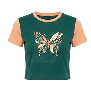 เสื้อครอปท็อปผู้หญิง ผ้าระบายอากาศ น้ำหนักเบา ทรงสวยทันสมัย เหมาะสำหรับออกกำลังกายและสวมใส่ในชีวิตประจำวัน - Product Image 5
