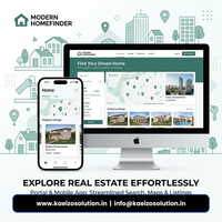 Portal Properti Real Estat, Aplikasi Mobile dan Situs Web untuk Sistem Pencarian, Daftar, dan Pemesanan Properti