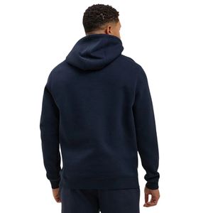 Sweat à capuche décontracté en molleton bleu marine pour homme, à manches longues, idéal pour l'hiver, la gym et les activités sportives - Product Image 2